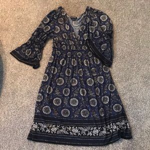 Max Edition Patterned Dress Size XL